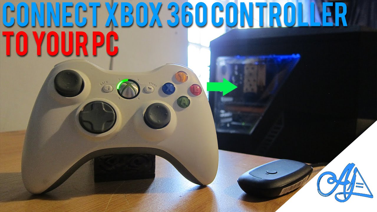 Connecting wireless xbox 360 controller